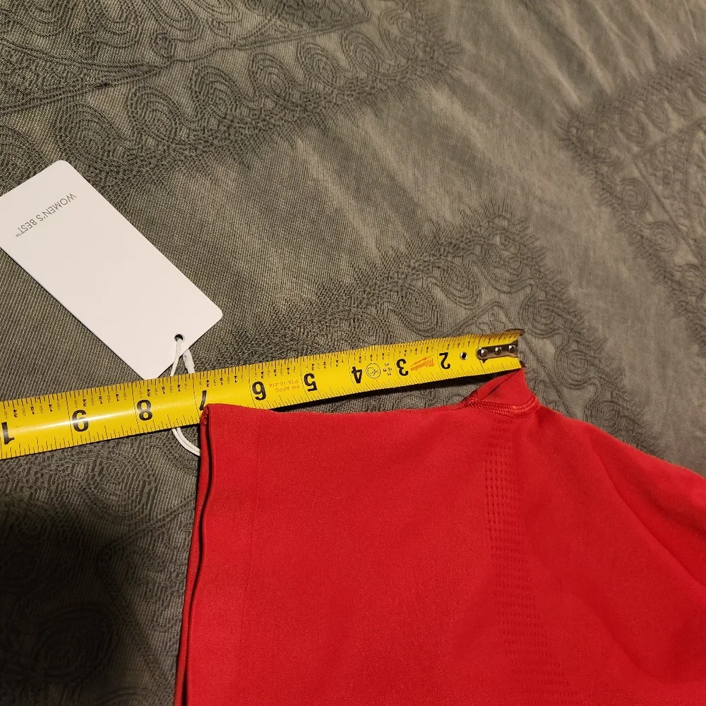 Red Power Seamless Bike Shorts WOMENS BEST - Picture 8 of 10